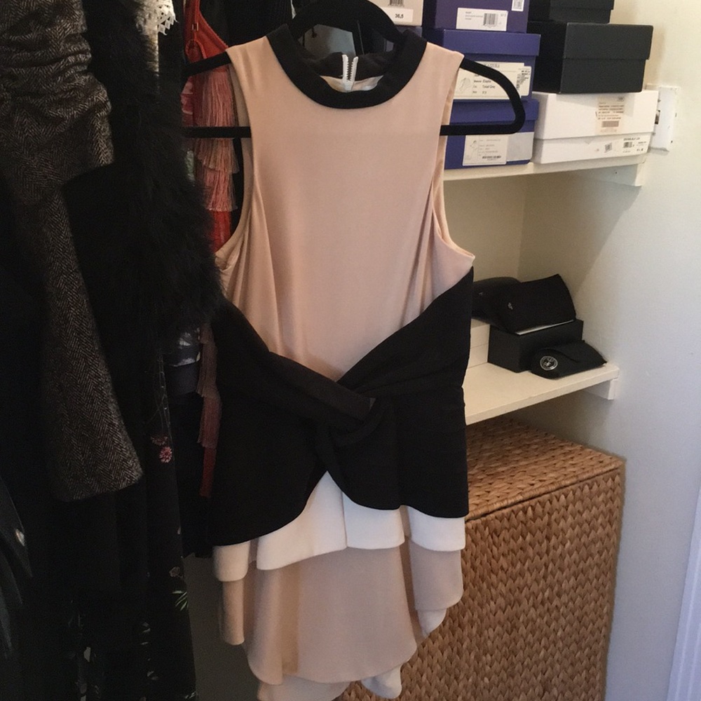 CAMEO Contrast Waist Dress